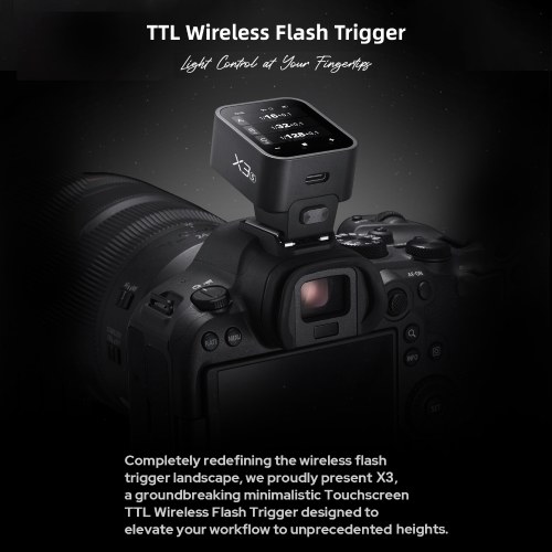 Godox AD600Pro II All-in-One Outdoor Flash Light +  GODOX X3S 2.4G Wireless Flash Trigger Transmitter Compatible with Sony Cameras 