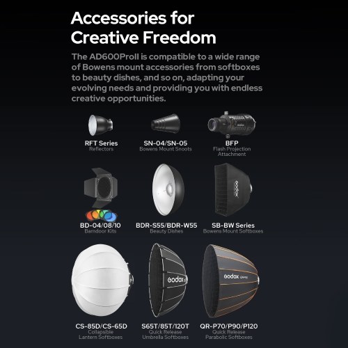 Godox AD600Pro II All-in-One Outdoor Flash Light +  GODOX X3S 2.4G Wireless Flash Trigger Transmitter Compatible with Sony Cameras 