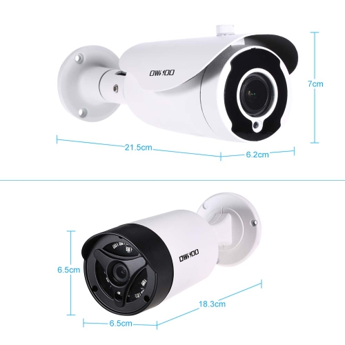 

OWSOO 4CH AHD 1080P 2.8-12mm Auto-focus Camera System