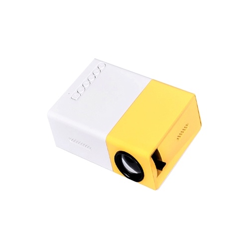 

YG300 LED Projector Home Office Mini Portable 1080P Full HD with Remote Control Projector US Plug