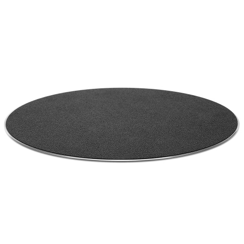 Metal Mouse Pad Round Aluminum Alloy Mouse Mat Business Office Mouse Pad Wear-resistant Scratch-resistant Silver 220*220mm