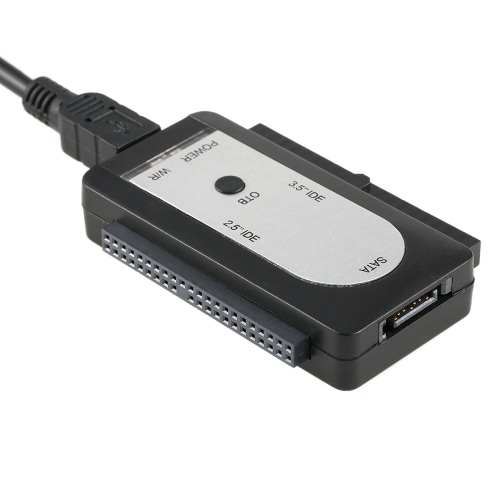 

USB 2.0 to IDE & SATA Adapter Convertor with One Touch Backup OTB for 2.5’’ and 3.5’’ Hard Drive Disk HDD CD-ROM