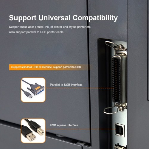 

High Speed USB Printer Server Multiple Devices Sharing Auto Queue Support Ink-jet Printer/Laser Printer/Thermal Ptinter