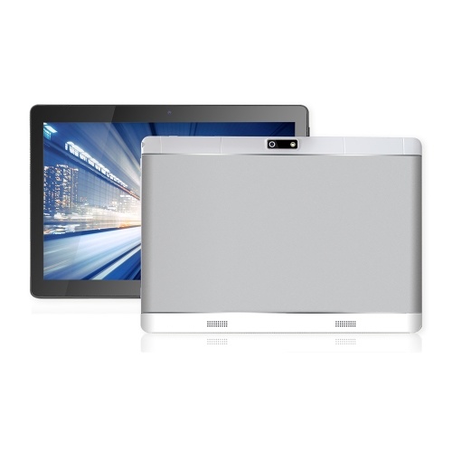

KT107 Quad Core 10.1inch Metal Tablet PC Thin Business Computer Android OS IPS Touch Screen 1280*800 Silver US Plug