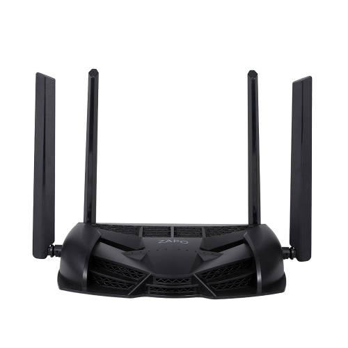 

ZAPO Z-1200 1200M 2.4G 5G Двухчастотный беспроводной игровой маршрутизатор USB-накопитель Шифрование сигнала WiFi-маршрутизатор США Plug