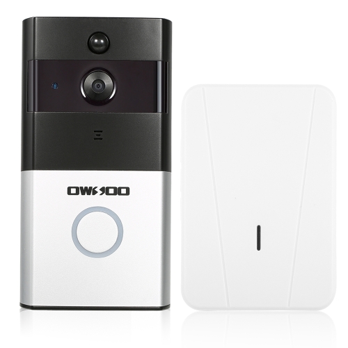 

1 * OWSOO 720P WiFi Визуальный домофон + 1 * Беспроводной звон колокольчика