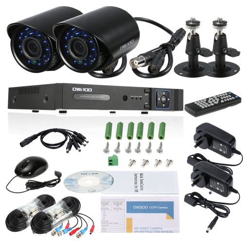 

OWSOO 8CH Канал 1080P Гибридная DVR-камера CCTV-система