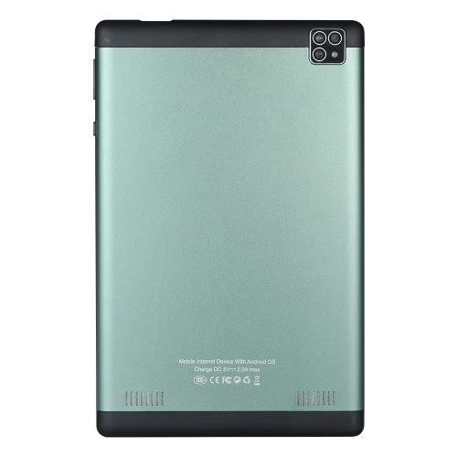 

8-дюймовый планшет Android Octa-core Processor/Android 11.0 OS/8’’ 1280*800 IPS Display/2 ГБ + 32 ГБ памяти/WiFi и BT4.0 Green EU Plug
