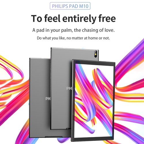

Планшет PHILIPS M10 Pad 10,1 дюйма, Wi-Fi, Android 10.0, сенсорный экран, 3 ГБ + 32 ГБ