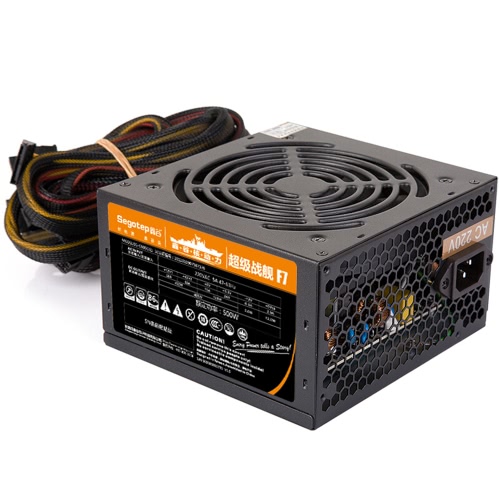 

Segotep F7 500W ATX Компьютерный блок питания Настольный игровой PSU Active PFC 120MM Fan 90-264V