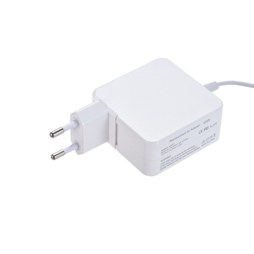 Adaptateur secteur AC DC 100V-240V 1.5A Remplacement T-Type 60W 16.5V 3.65A Chargeur compact pour MacBook Pro