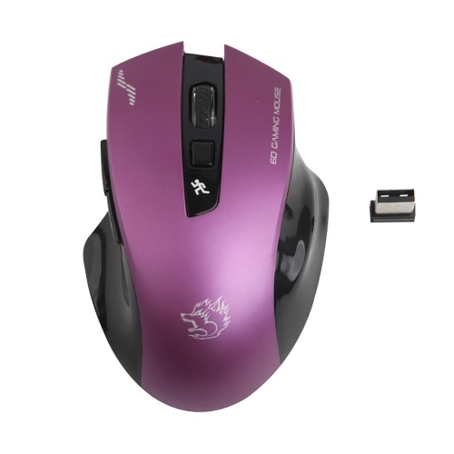 Souris de jeu portable sans fil JSF-18 2.4G 3 réglable DPI 1600DPI 24GHz