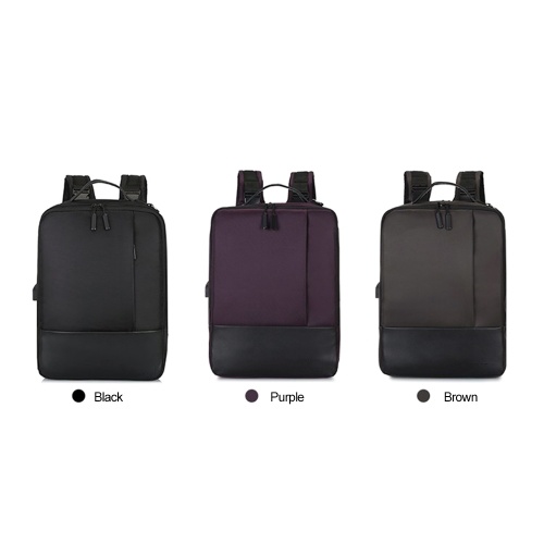 

Multi-functional Fashion Backpack Large Capacity Laptop Backpack Computer Bag with USB Charging Port Fits 15.6 Inch Laptop