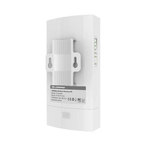 

COMFAST 300Mbps Outdoor CPE 2.4GHz Monitoring CPE IP65 POE SSID Wireless Bridge for Security and Monitoring