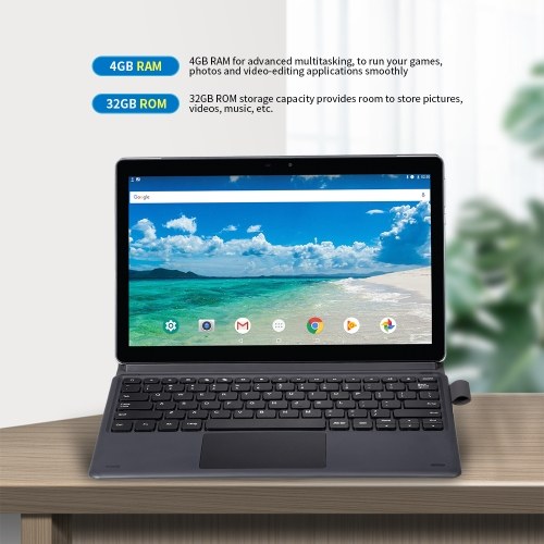 

MGX20 11.6 inch Tablet Android 8.1 MT6797 Deca-core Processor 2.0MP + 5.0MP Camera 4GB+32GB Tablet Grey EU Plug