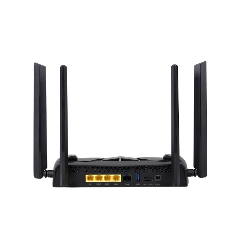 

ZAPO Z-1200 1200M 2.4G 5G Двухчастотный беспроводной игровой маршрутизатор USB-накопитель Шифрование сигнала Wi-Fi маршрутизатор ЕС Plug