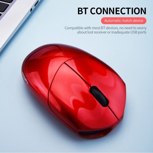 

Mofii SM-398BT BT Wireless Mouse Ergonomic Mouse Streamlined Design Portable Home Office Mouse for PC Laptop White
