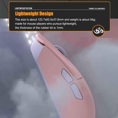 Darmoshark M3 pro Wireless BT5.2 2.4G Wired Tri-Mode Rechargeable Gaming Mouse 26000DPI Adjustable 650IPS 50G Optical E-sports Mice Custom Drivers Large-capacity Battery For Computer Laptop PC 