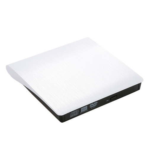 Ultra Slim Portable USB 3.0 DVD RW CD Writer Drive Burner Reader Player for Linux Windows Mac OS