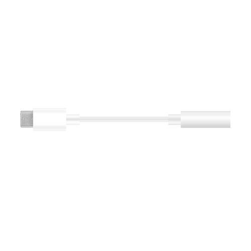 

Type-C to 3.5mm Earphone Adapter USB 3.1 Type-C Male to 3.5 AUX Audio Female Jack Audio Adapter for Huawei Xiaomi Samsung White