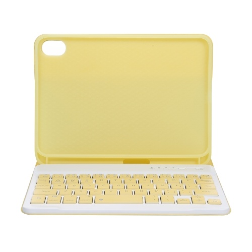 

Detachable BT Keyboard Protective Case Slim and Portable Stable Support with Pen Slot Compatible with iPad mini6 Black