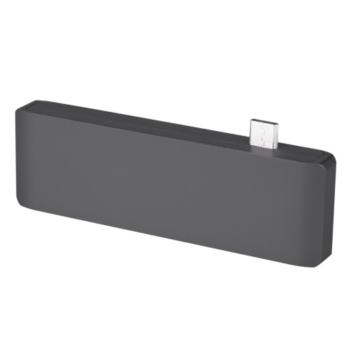 

Тип-c Hub Портативный многопортовый адаптер для Macbook Ноутбук USB C Hub Поддержка SD / TF Card Двойной USB3.0 и алюминиевый спла