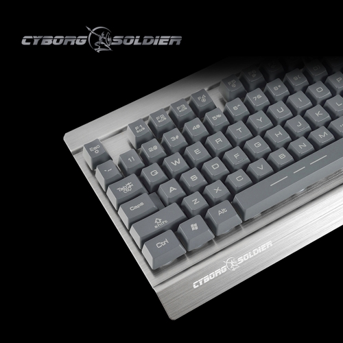 

Ajazz AK27 Wired Membrane Gaming Keyboard 104 Full Keys Anti-ghosting With ColoRful Backlights Plug And Play All-key Anti-ghosting