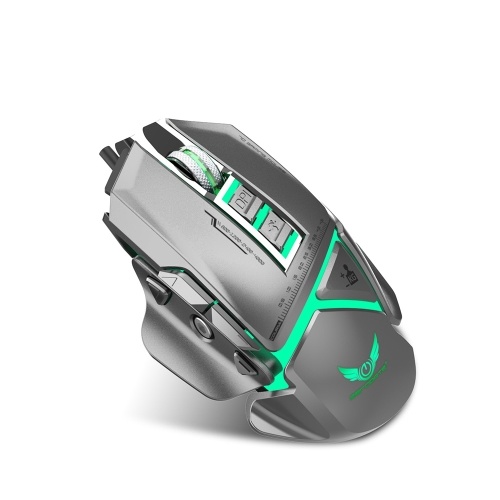 Mouse da gioco ottico con cavo USB USB ZERODATE X400 con luce a LED