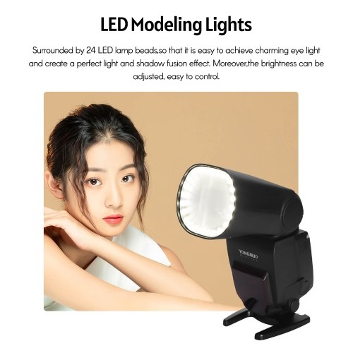 YONGNUO YN650EX-RF Camera Flash Speedlite ETTL Speedlight Built-in 2.4G Wireless 1/8000s High-speed Sync with LCD Display Hot Shoe Replacement for Canon 5DII, III, IV, 6D, 60D, 6DII, 7D, 7DII, 70D, 80D Camera 