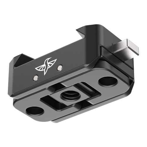Aluminum Quick Release Mount Adapter Base with Mount Plate Magnetic Action Camera Mount Universal 1/4-inch Interface 