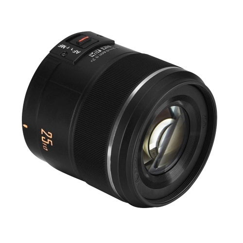 YONGNUO YN25mm F1.7M Camera Prime Lens Auto/ Manual Focus Large Aperture Micro 4/3 Mount Replacement for Panasonic G100/GH5/G9/G95/G85/GX9/GX85/GF10/GF9 for Olympus E-M5 II III/ E-M10 III IV/ PEN-F/ E-PL9/ E-PL10 Cameras 