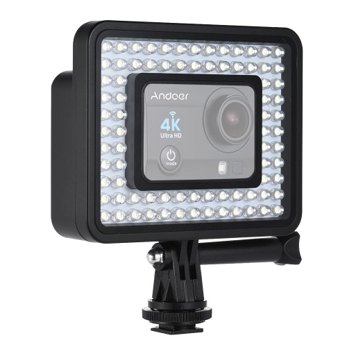 Kamera Andoer Action Camera LED svítící světlo stmívatelné