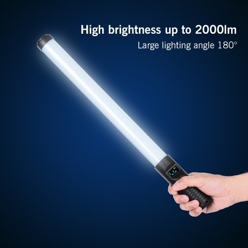 20W Handheld RGB Colorful Light Wand LED Photography Light 