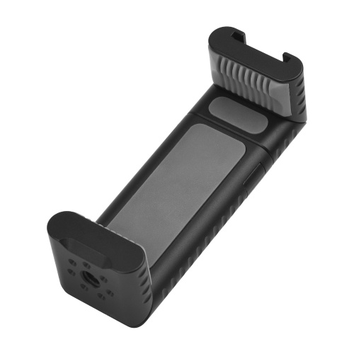 

Adjustable Phone Clip Universal Aluminum Alloy Smartphone Phone Holder Tripod Mount with 1/4 Inch Screw Hole Cold Shoe Mount for Microphone Tripod Stand Photography Light Vlog Video Shooting Selfie Video Watching