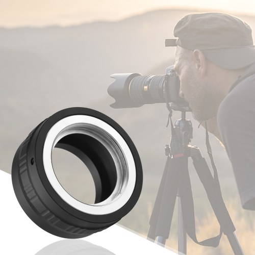 

Andoer M42-NEX Camera Lens Adapter Ring Replacement for M42 Lens to Sony NEX E Mount Cameras NEX 3 3C 3N 5 5C 5N 5R 5T 6 7 F3 A6000 A5000 A3500 A3000 Alpha A7 A7R VG10