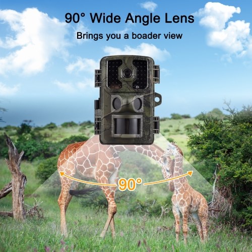 4K Trail Camera 16MP Wildlife Scouting Camera Tracking Camera with 2.0 Inch TFT Color Screen 