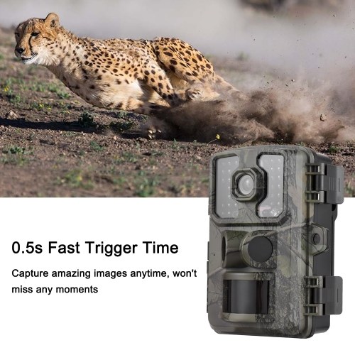 4K Trail Camera 16MP Wildlife Scouting Camera Tracking Camera with 2.0 Inch TFT Color Screen 
