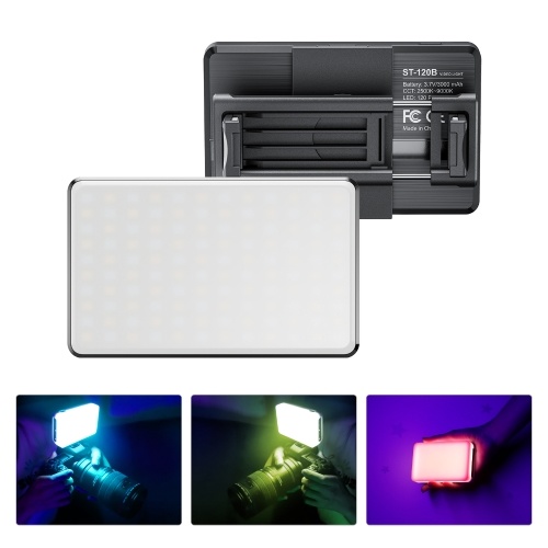 Portable Clip-on LED Video Light Computer Tablet Mobile Phone Video Conference Light 