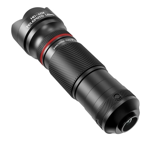 40X Zoom Lens with Tripod Phone Telephoto Lens Phone Telescope Phone Camera Lens for Hiking Camping Wildlife Observation Moon Sports Game Concert Watching 