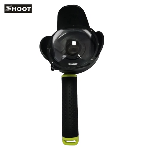 

СТРЕЛЯЙ Портативный Дайвинг Fisheye Dome Port Аксессуары для Xiaomi Yi Дайвинг камеры Спорт Действие Cam Подводная фотография Водо