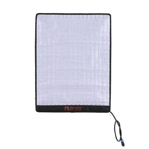 

FalconEyes RX-18TD 100W Bi-color 3000K - 5600K Dimmable 504pcs Светодиодная лампа с плавающей лампой CRI95 с ЖК-дисплеем с сенсорным экраном + X-образная поддержка для Canon Nikon Sony DSLR Camera Camcorder Photo Studio Video Film Portrait Shooting