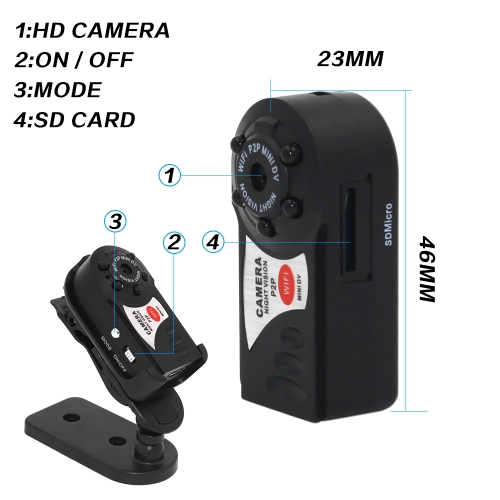 

Q7 Wireless Night Vision Network Mini Camera