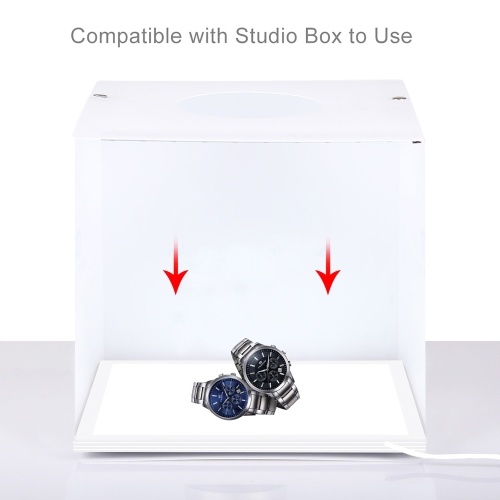 

8.85 X 8.85in LED Photography Shadowless Bottom Light Photo Booth Background Studio Lighting Panel Bright Outline Sharpness Back Light Pad