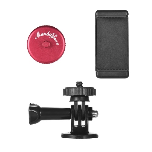 Manbily Beverage Bottle Cap Smartphone Camera Stand Holder for Photographing Video Watching 1/4inch Screw for Action Camera iPhoneX/8/8P Samsung HTC Blackberry