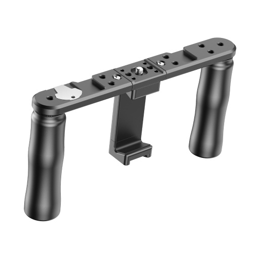 

APEXEL APL-VG02 Dual-Grip Smartphone Video Rig Handheld Filmmaking Bracket