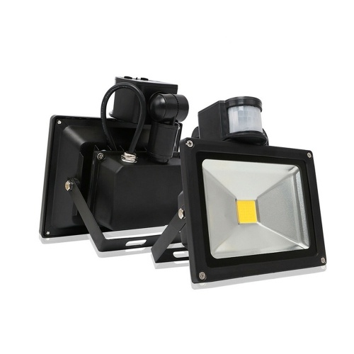 

LED Motion Sensor Flood Light AC85-265V Outdoor Sensitive Security Lights Wall Fixture Lamps Floodlight for Parking Yard Patio Pathway Porch Entryways