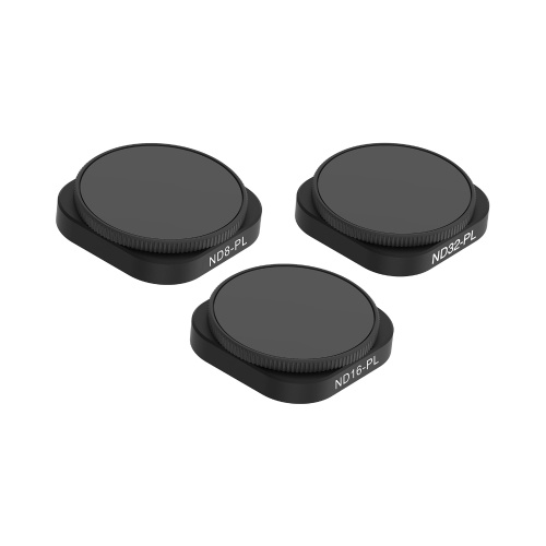 TELESIN 3-en-1 ND8 / 16/32-PL Kit de lentille de filtre de remplacement pour GoPro Hero 9 Black