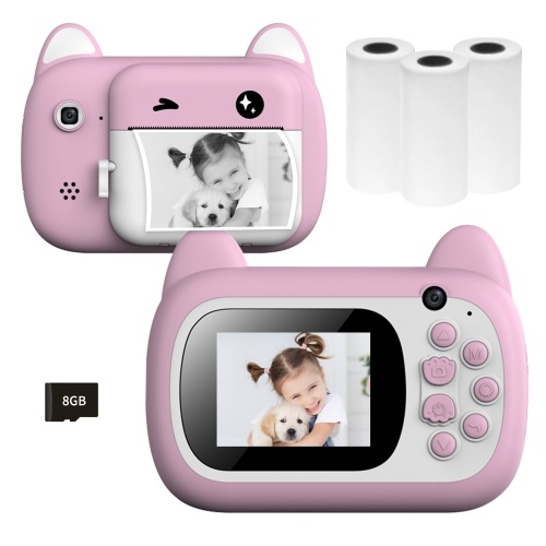 

A7 Kids Camera 1080P Digital Instant Camera -8G TF Card