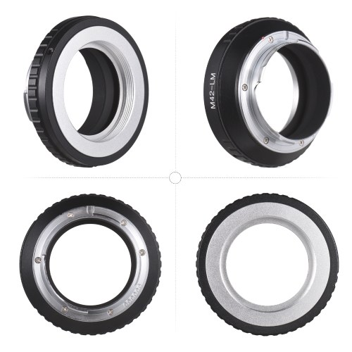 Andoer M42 -LM Camera Lens Adapter Ring Replacement for M42 Screw Mount Lens to Leica Camera M240 M240P M262 M3 M2 M1 M4 M5 M6 MP M7 M8 M9 M9-P M Monochrom M-E M M-P M10 M-A 