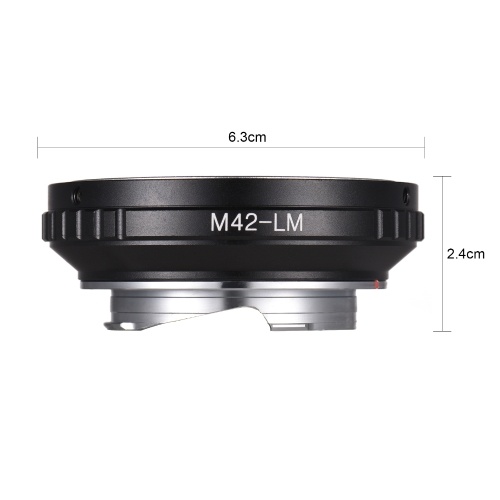 Andoer M42 -LM Camera Lens Adapter Ring Replacement for M42 Screw Mount Lens to Leica Camera M240 M240P M262 M3 M2 M1 M4 M5 M6 MP M7 M8 M9 M9-P M Monochrom M-E M M-P M10 M-A 